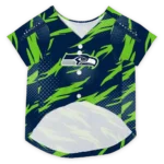 personalized-seattle-seahawks-lightning-streaks-blue-pet-jersey-best-selling.webp