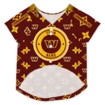 personalized-washington-commanders-monogram-classic-burgundy-pet-jersey-best-selling.webp