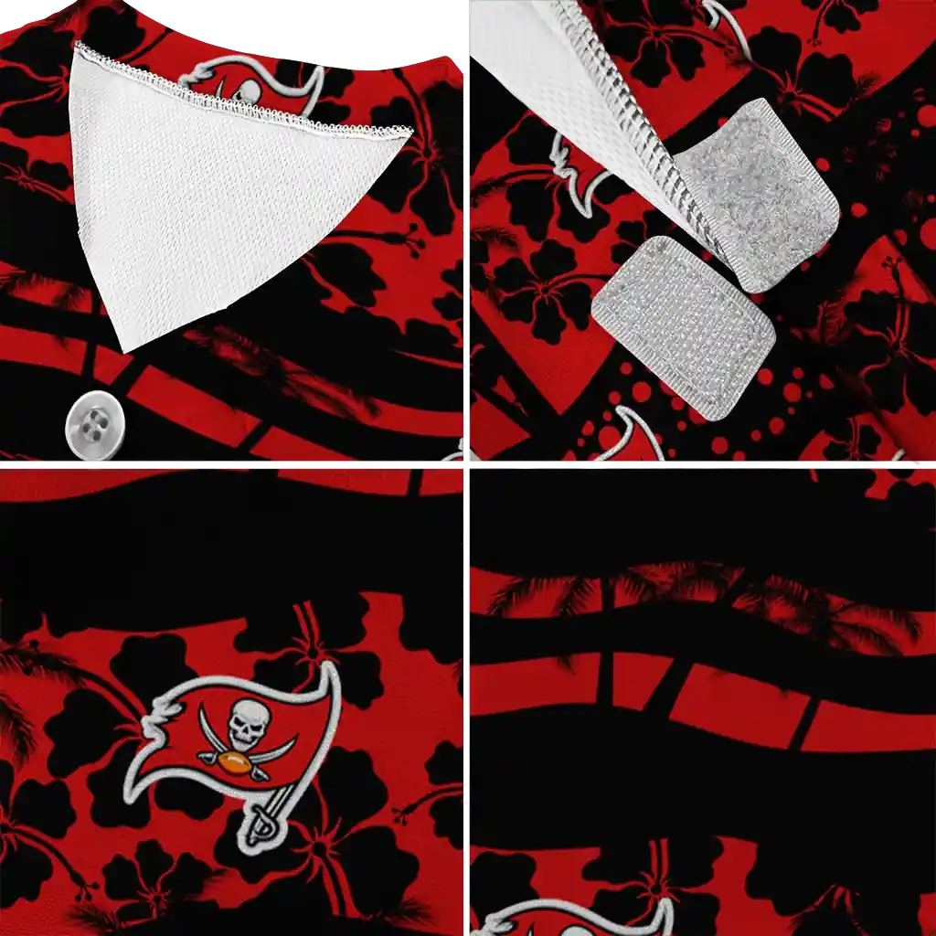 tampa-bay-buccaneers-palm-retro-red-black-pet-jersey-premium-grade.webp